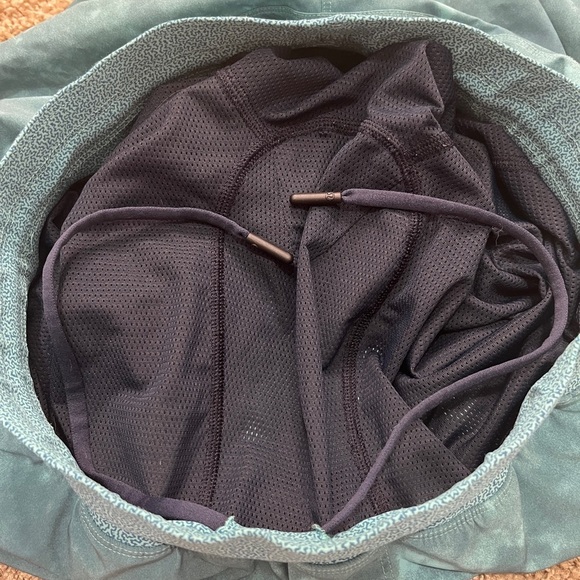 MENS LULULEMON T.H.E SHORTS H2O AQUA BLUE TIE-DYE LINED PULLON DRAWSTRING - Picture 10 of 13